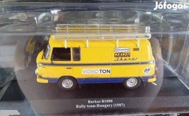 Barkas B1000 Rally Team Hungary kisauto modell 1/43 Eladó