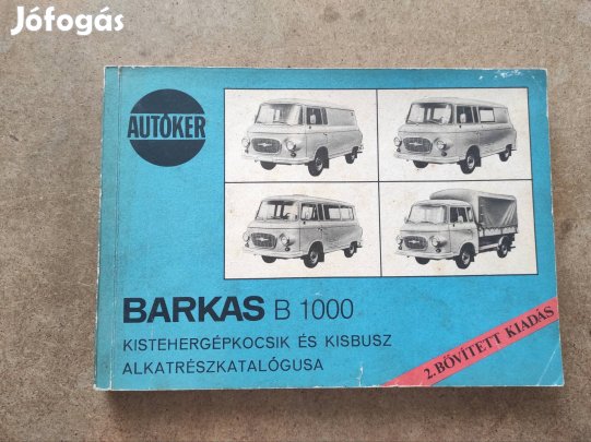 Barkas B 1000 alkatrészkatalógus 