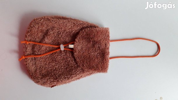 Barna Nici női szőrmés kistáska 30*25 cm