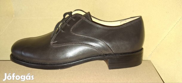 Barna bőrcipő 41