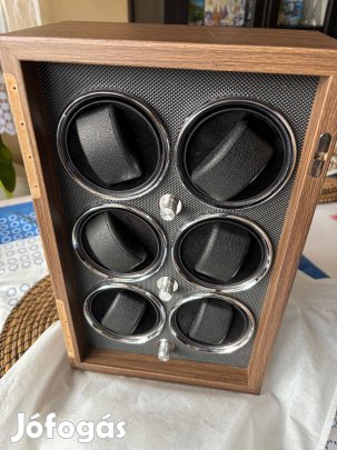 Barna fa óraforgató 6 órának - Használt