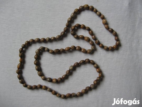Barna műanyag nyaklánc