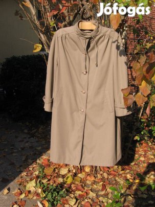 Barna női bélelt ballonkabát