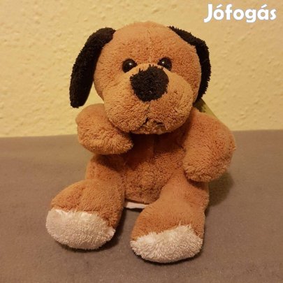 Barna plüss kutya (eredeti címkével)