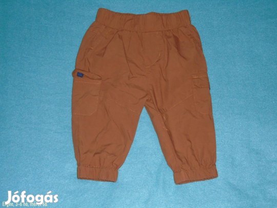 Barna színű jogger nadrág 3-6 hó (méret 68)