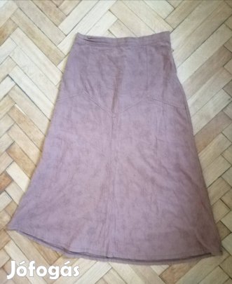 Barna vászon szoknya