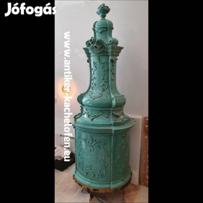 Barokk cserépkályha, antik cserépkályha 19. század