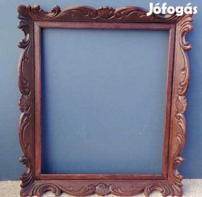 Barokk fa képkeret