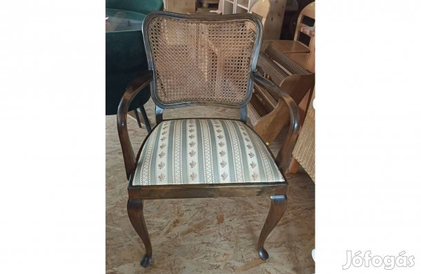 Barokk nádfonatos karosszék eladó