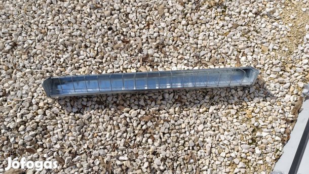 Baromfi (csirke) etető vályú, fém 100cm