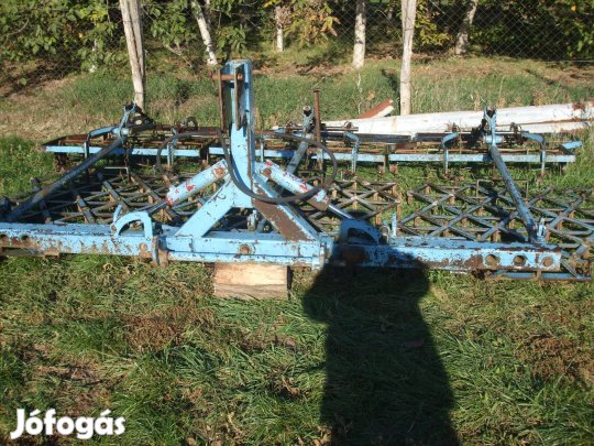 Barona 420 cm lemken dupla rögtörős mtz zetor pótkocsi