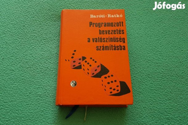 Baróti György: Programozott bevezetés a valószínűség számításba könyv