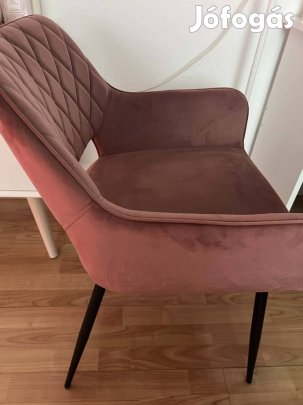 Bársony étkező fotel