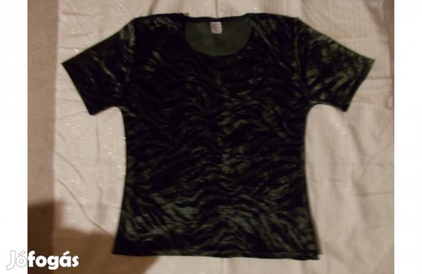 Bársony rövid ujjú póló