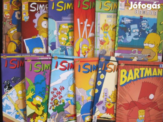 Bart Simpsons - Képregény retro külföldi 12db