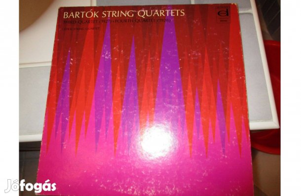 Bartók Béla The String quartets bakelit hanglemez eladó