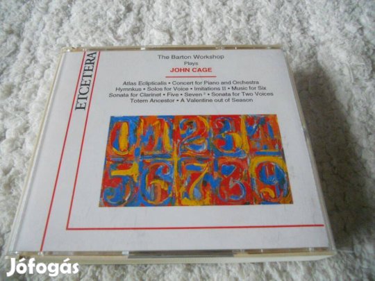 Barton Workshop Plays John Cage 3 cd