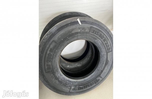 Barum 315/80 R22,5 156/150 L új gumi 2 db