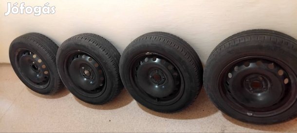 Barum Bravuris 5HM 175/65 R15 nyári gumi szett + lemezfelni