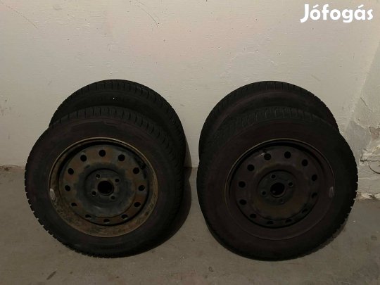 Barum Polaris 5 175/65/R15 téli garnitúra lemezfelnivel