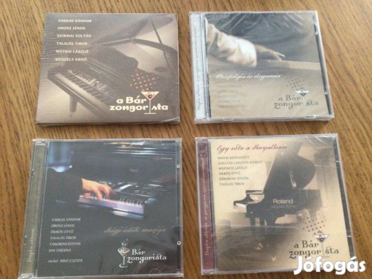 Bárzongorista verseny-sorozat -4 Bontatlan CD