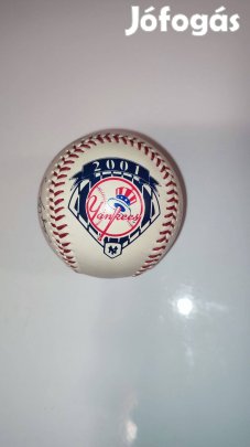 Baseball labda 2001 nyomtatott aláírásos yankees