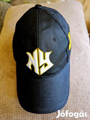 Baseball sapka, New York, új, fekete, sárga színű