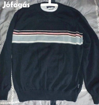 Basefield sötétkék pulóver (M-es)