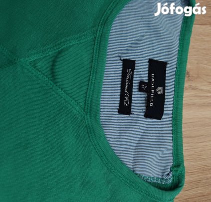 Basefield sportos pamut férfi pulóver L