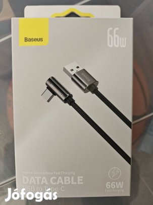 Baseus legend derékszögü usb-c töltő és adat kábel