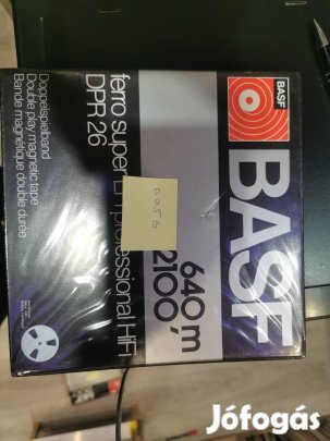 Basf 18cm alu orsó Basf szalaggal archiv tokban eladó 005