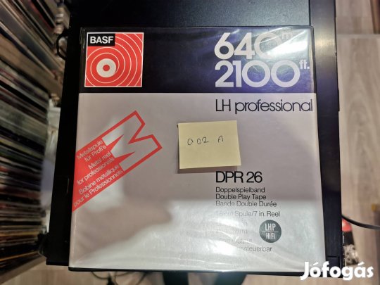 Basf 18cm alu orsó szalaggal archiv tokban eladó 002 