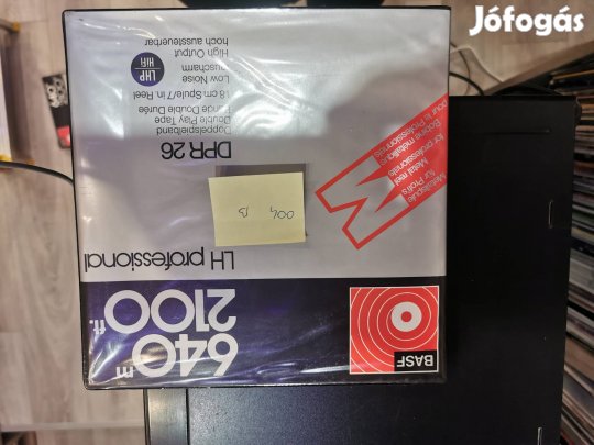 Basf 18cm alu orsó szalaggal archiv tokban eladó