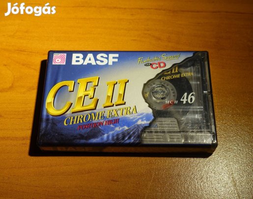 Basf Chrome Extra 46 bontatlan kazetta deck 1995