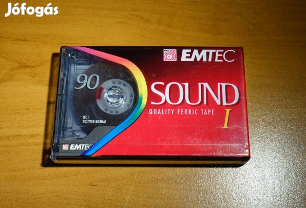 Basf Emtec Sound 90 bontatlan normál kazetta 1997 deck