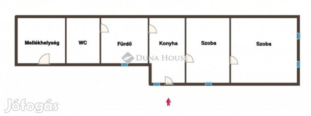 Bátaszéki eladó 75 nm-es ház