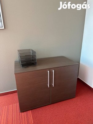 Báthori alacsony irodai aktatároló szekrény