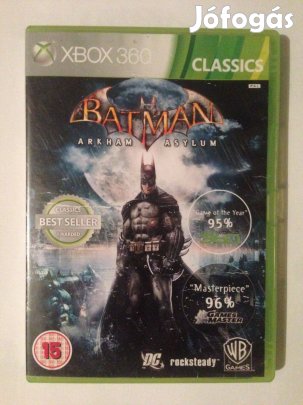 Batman Arkham Asylum eredeti xbox360 játék eladó-csere