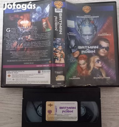 Batman és Robin - fantasy vhs - nagytok