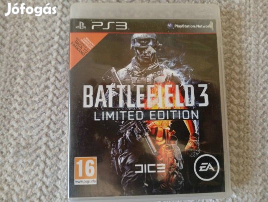 Battlefield 3 Limited Edition eredeti PS3 playstation 3 játék
