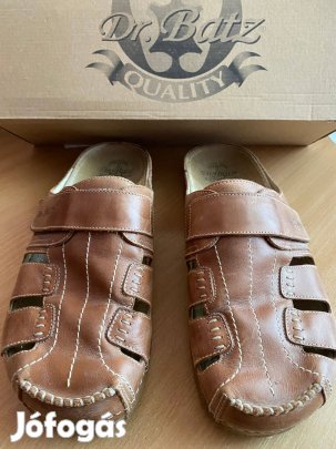 Batz márka férfi/fiú papucs (KZ) barna szín 42-es méret