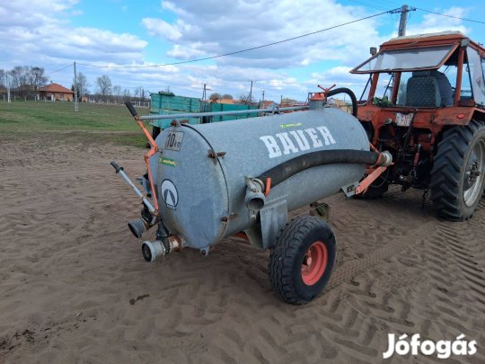 Bauer VB17 V TIP 1700 literes horganyzott tartályos szippantó