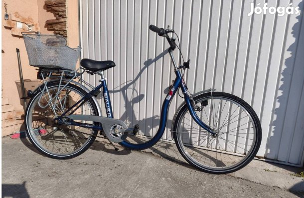 Bauer agyváltós, mélyvázas női 26"-os stílusos mélyvázas kerékpár