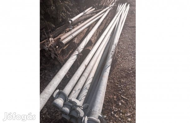 Bauer öntöző cső 75 mm