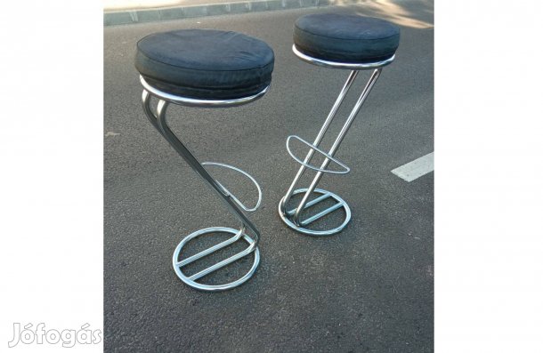 Bauhaus design bárszékek 2 db