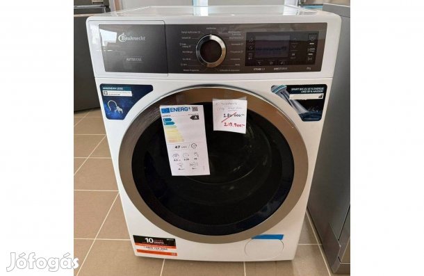 Bauknecht B8 W846WB De Directdrive Gőzmosógép,8kg,(280e.helyett)