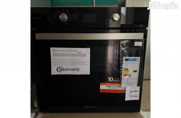 Bauknecht BAK5S KP8V2 BLG Pirolitikus Gőzsütő ,A+,71L.(190e.helyett)
