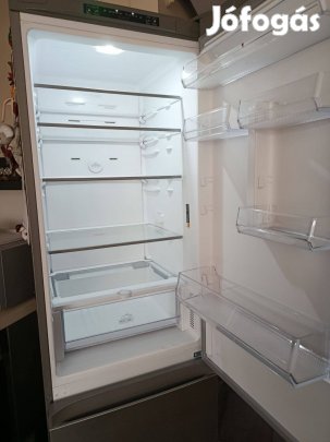 Bauknecht KGN 20C1IN inox kombinált alulfagyasztós hűtőszekrény