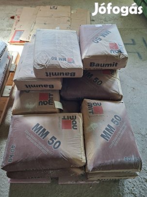 Baumit MM 50 falazóhabarcs eladó 20 zsák  40 kg / zsák 
