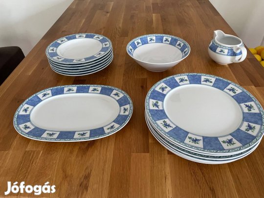 Bavaria Heidelberg német porcelán étkészlet törés-repedés mentes áll